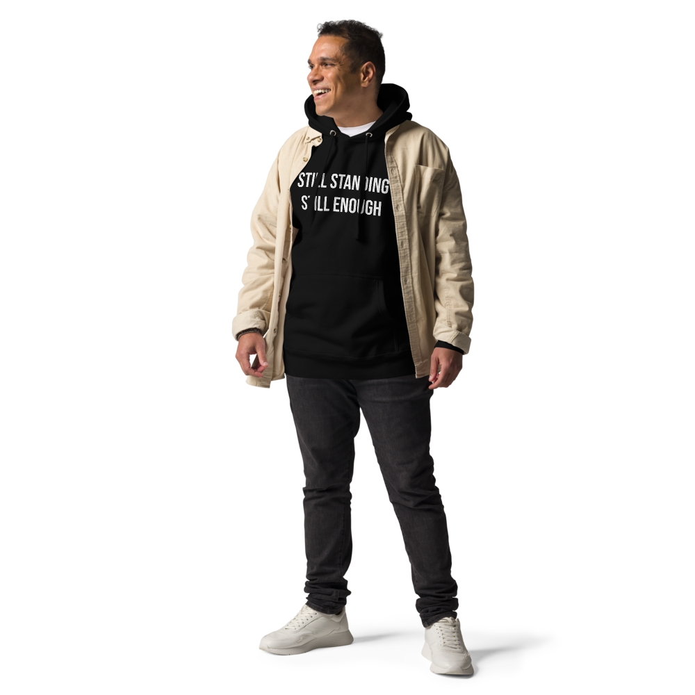 Still Collection - Black Hoodie