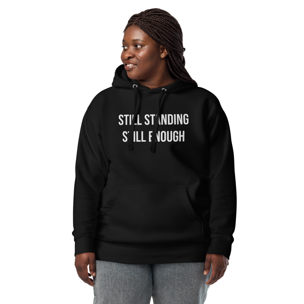 Still Collection - Black Hoodie