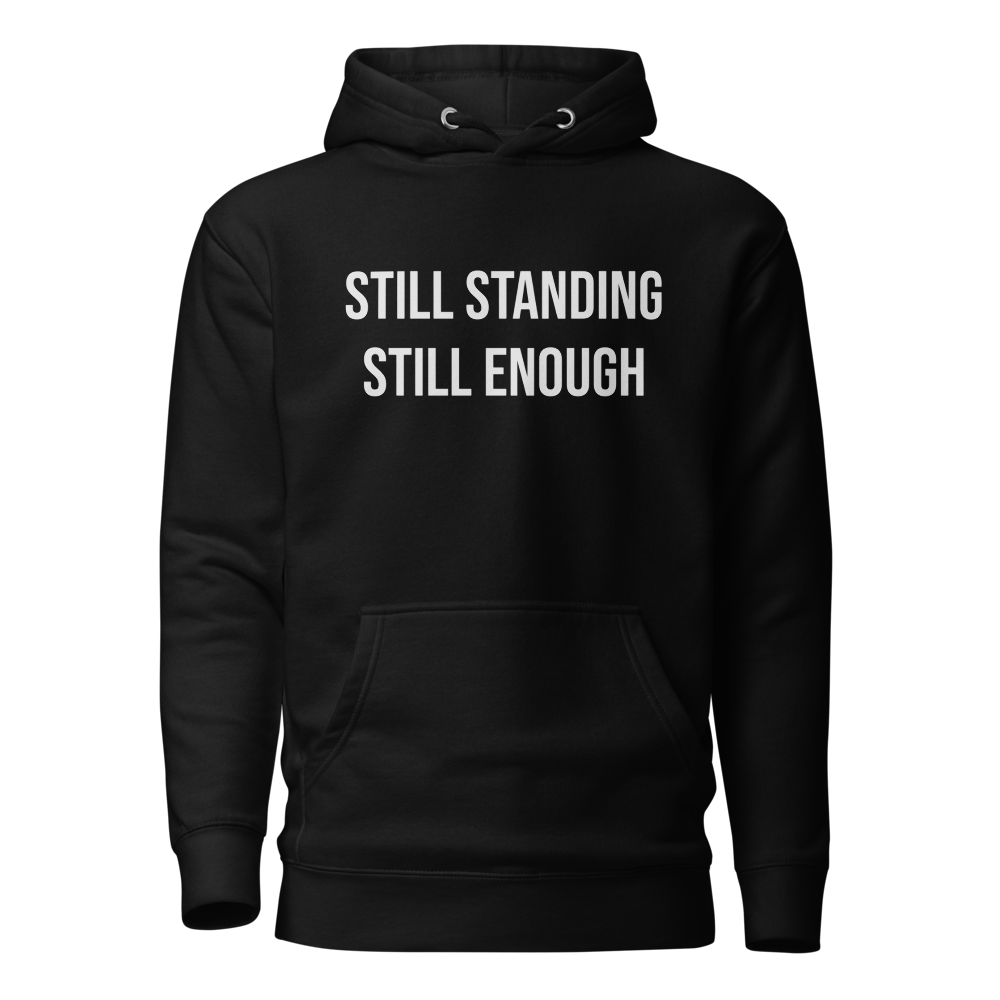 Still Collection - Black Hoodie