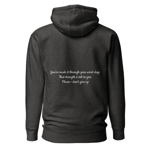 Still Collection - Charcoal Heather Hoodie