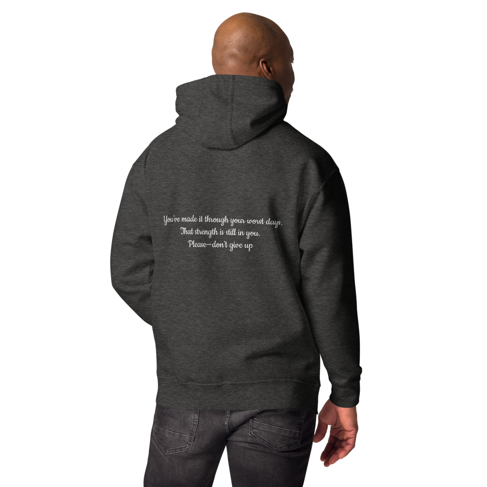 Still Collection - Charcoal Heather Hoodie