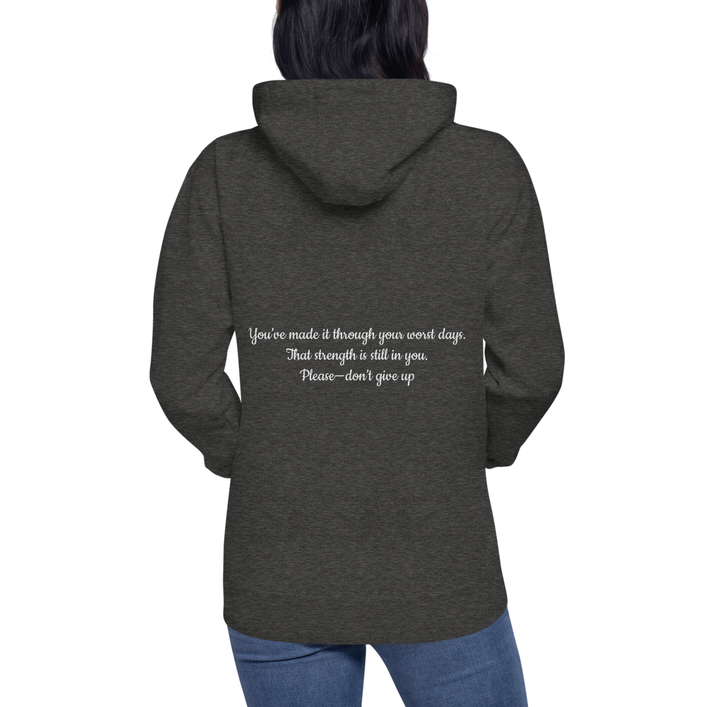 Still Collection - Charcoal Heather Hoodie