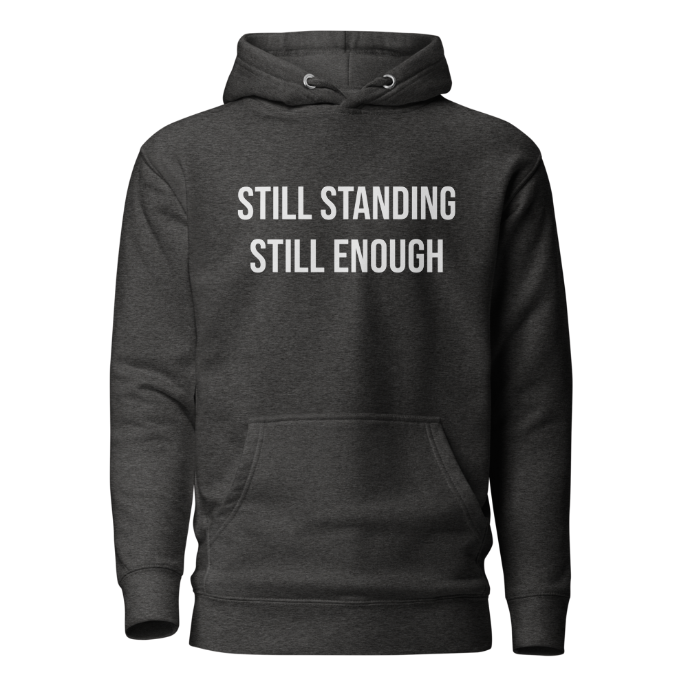 Still Collection - Charcoal Heather Hoodie