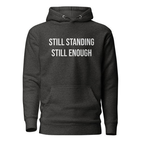 Still Collection - Charcoal Heather Hoodie