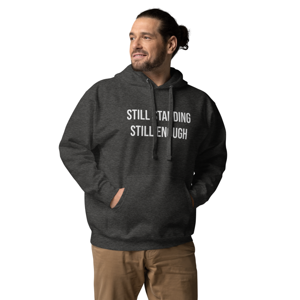 Still Collection - Charcoal Heather Hoodie