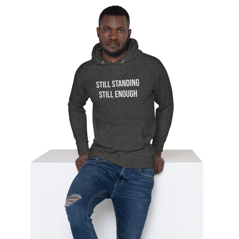 Still Collection - Charcoal Heather Hoodie