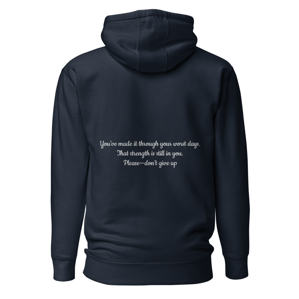 Still Collection - Navy Hoodie