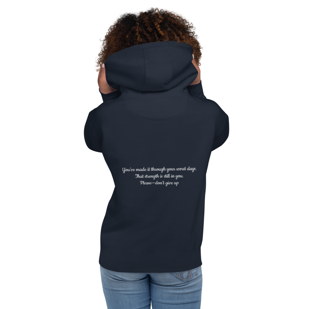 Still Collection - Navy Hoodie