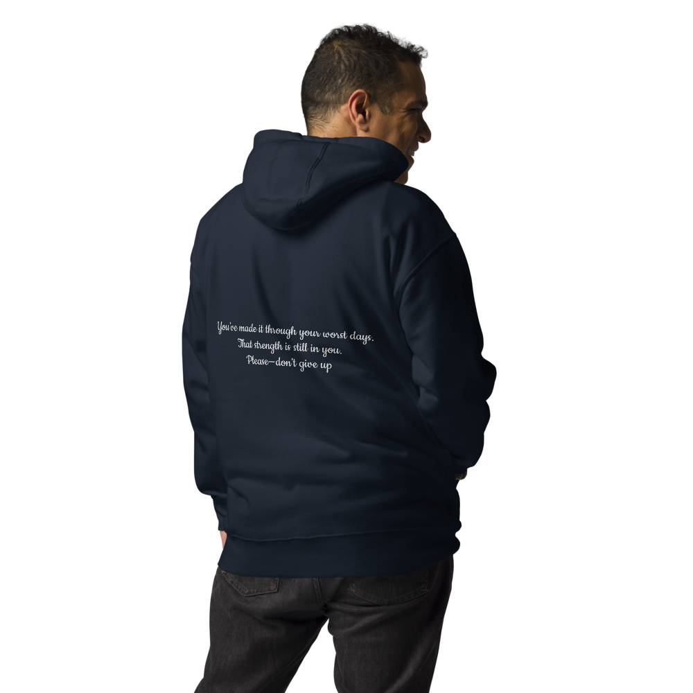 Still Collection - Navy Hoodie