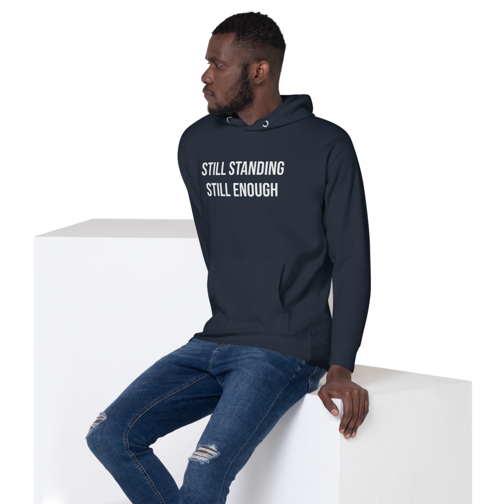 Still Collection - Navy Hoodie