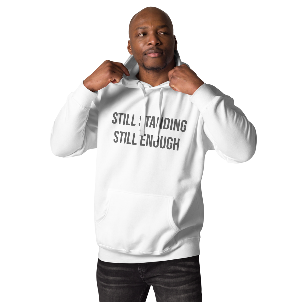 Still Collection - White Hoodie