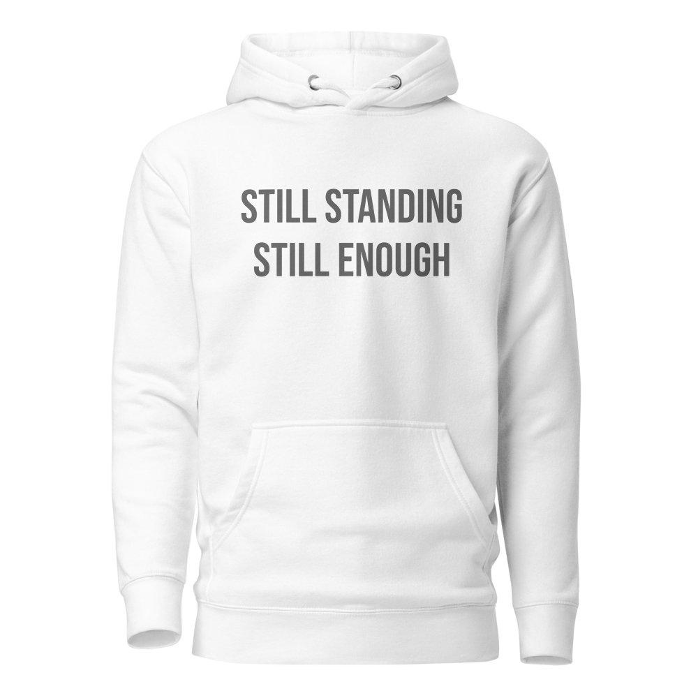 Still Collection - White Hoodie